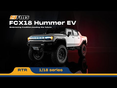 ???? FMS 1:18 FCX18 Hummer EV Pickup Truck RTR⚡