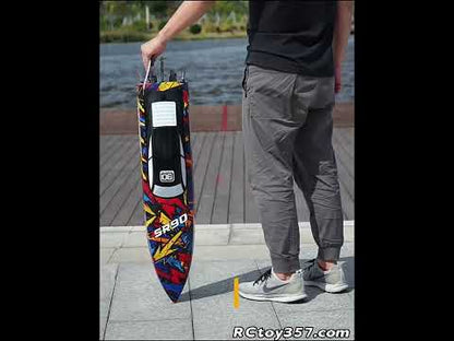 VOLANTEX RC Vector SR90 Brushless Fast Racing RC Boat 53MPH RTR