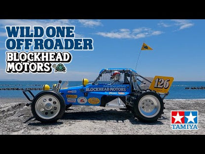 TAMIYA New RC model WILD ONE OFF-ROADER BLOCKHEAD MOTORS !!