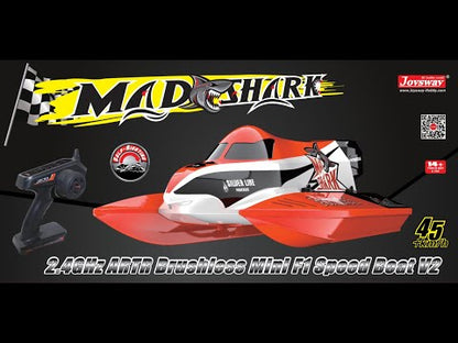 Joysway Mad Shark V2 F1 Brushless 443mm 45km/h Speedboat RTR (LIPO & CHARGER REQUIRED)