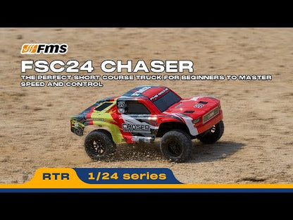 FMS FSC24 Chaser Short Course Truck (Red) RTR *IN STOCK*