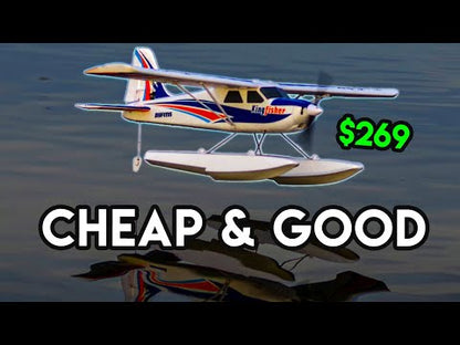 FMS 1400mm Kingfisher with Reflex V3, Wheels, Floats, Skis, Flaps, Mode 2 RTF