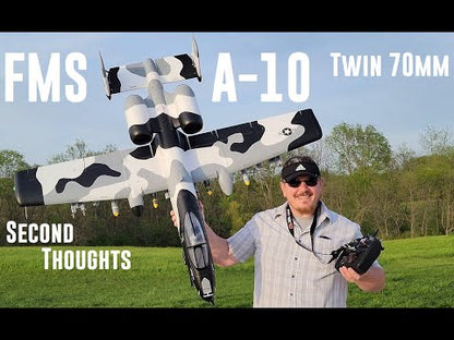 FMS EDF Jet Twin 70mm A‑10 Thunderbolt II V2 PNP