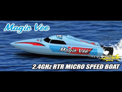 Joysway Magic Vee V6 270mm Brushed 20km/h RTR Speedboat