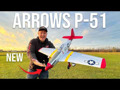 Arrows Hobby Mustang 850mm P51 w/ Vector PNP