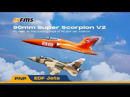 FMS EDF Jet 90mm Super Scorpion V2 PNP 8S VERSION