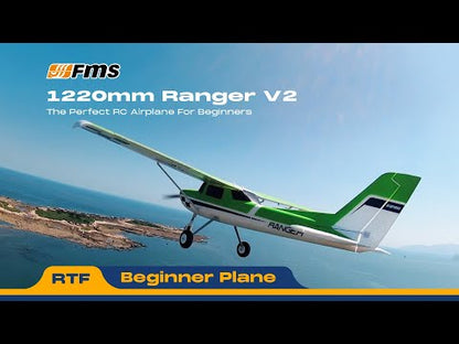 FMS 1220mm Ranger EP V2 With Reflex V3 GREEN PNP