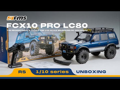 FMS FCX10 PRO Toyota Land Cruiser LC 80 RS Brushless RC Crawler RTR *IN STOCK*