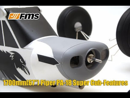 FMS 1700mm(67") Piper PA-18 Super Cub-Features