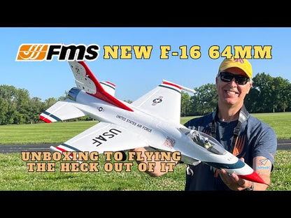 FMS EDF Jet 64mm F-16 Fighting Falcon PNP