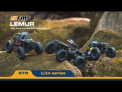 ????FMS 1:24 FCX24 Lemur RTR：Unleash Instincts, Challenge Boundaries