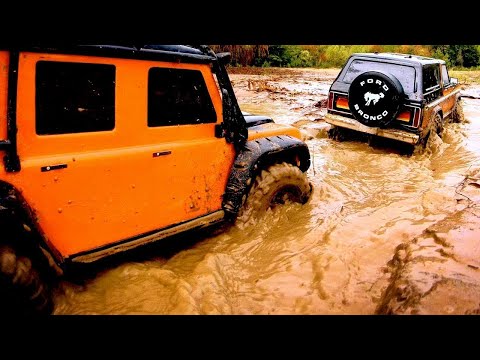 TRX-4 Extreme Muddy Trail Run! | Traxxas
