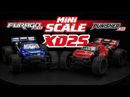 Team Corally - PUNISHER XD - RTR - Green - 2S LIPO - Battery and Charger included