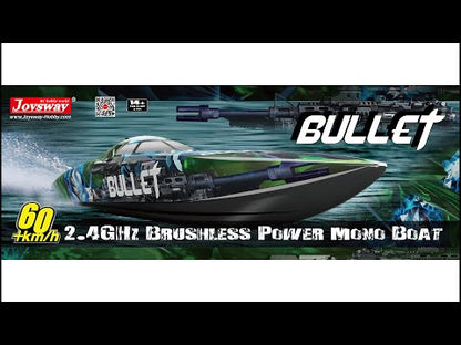 Joysway Bullet V4 Deep Vee Brushless 729mm 60km/h Speedboat RTR (LIPO & CHARGER REQUIRED)