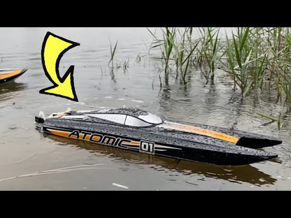 VOLANTEX RC Atomic Brushless High Speed Racing RC Catamaran Boat 40mph Fast ABS Unibody Hull RTR