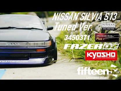 Kyosho 1/10 Fazer D2 Nissan Silvia S13 Tuner Ver. Purple 2WD Electric RC Drift Car