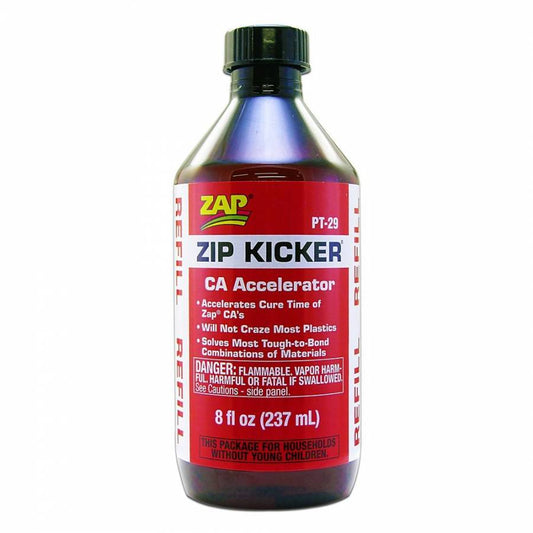 Zap Adhesives Zip Kicker Refill 8 oz