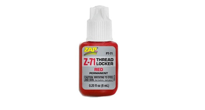 Zap Adhesives Red Thread Locker .20 oz