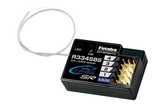 FUTABA R334SBS 7PX TELEMETRY RECEIVER