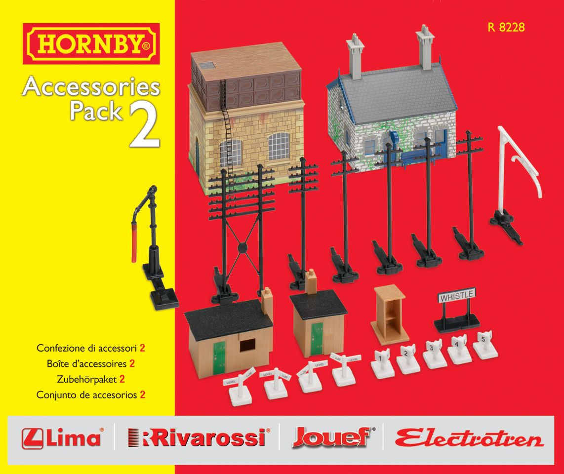 *CLEARANCE SALE*   Hornby R8228 Building Extension Pack 2 1:76 Scale