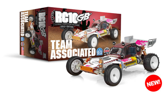 Team Associated RC10GB 1/10 2WD Off-Road Nitro Buggy Kit (Gold Edition) *COMING SOON*
