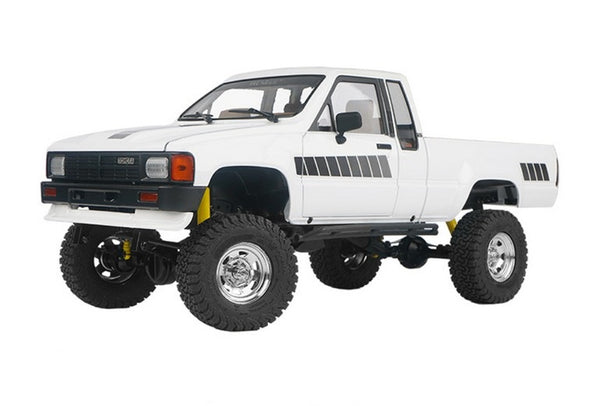 RC4WD Trail Finder 2 "LWB" 4WD Scale Trail Truck w/1987 Toyota XtraCab Body (White) RTR