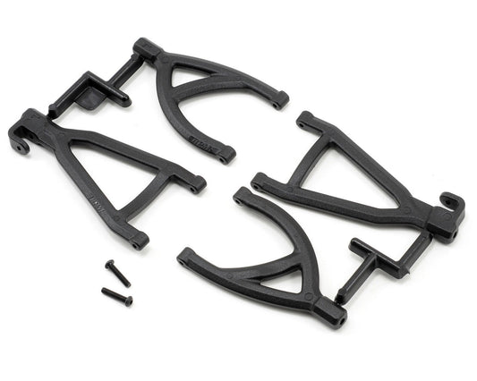 RPM Rear Upper & Lower A-Arms (1/16 E-Revo) (Black)