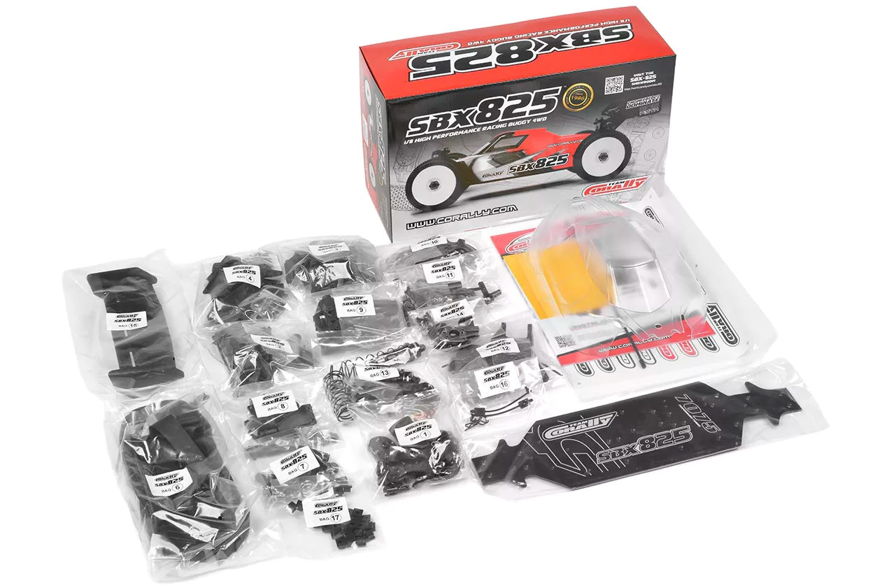 Team Corally  SBX-825 7075 Edition 1/8 Racing Buggy Kit *IN STOCK*