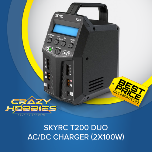 SKY RC T200 DUO AC/DC CHARGER (2X100W) *IN STOCK*