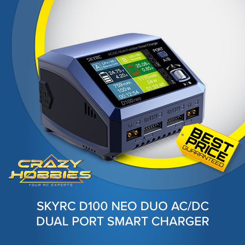 Sky RC D100 Neo Duo AC/DC Dual Port Smart Charger *IN STOCK*