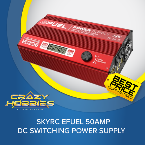 SKY RC eFuel 50amp DC Switching Power Supply *IN STOCK*