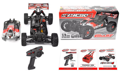 Team Corally SYNCRO 4S BUGGY Brushless Red (80+KMH) RTR *IN STOCK*