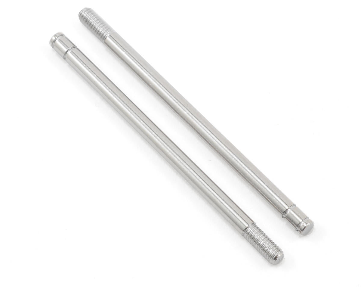 Traxxas Shock shafts, steel, chrome finish (xx-long) (2)