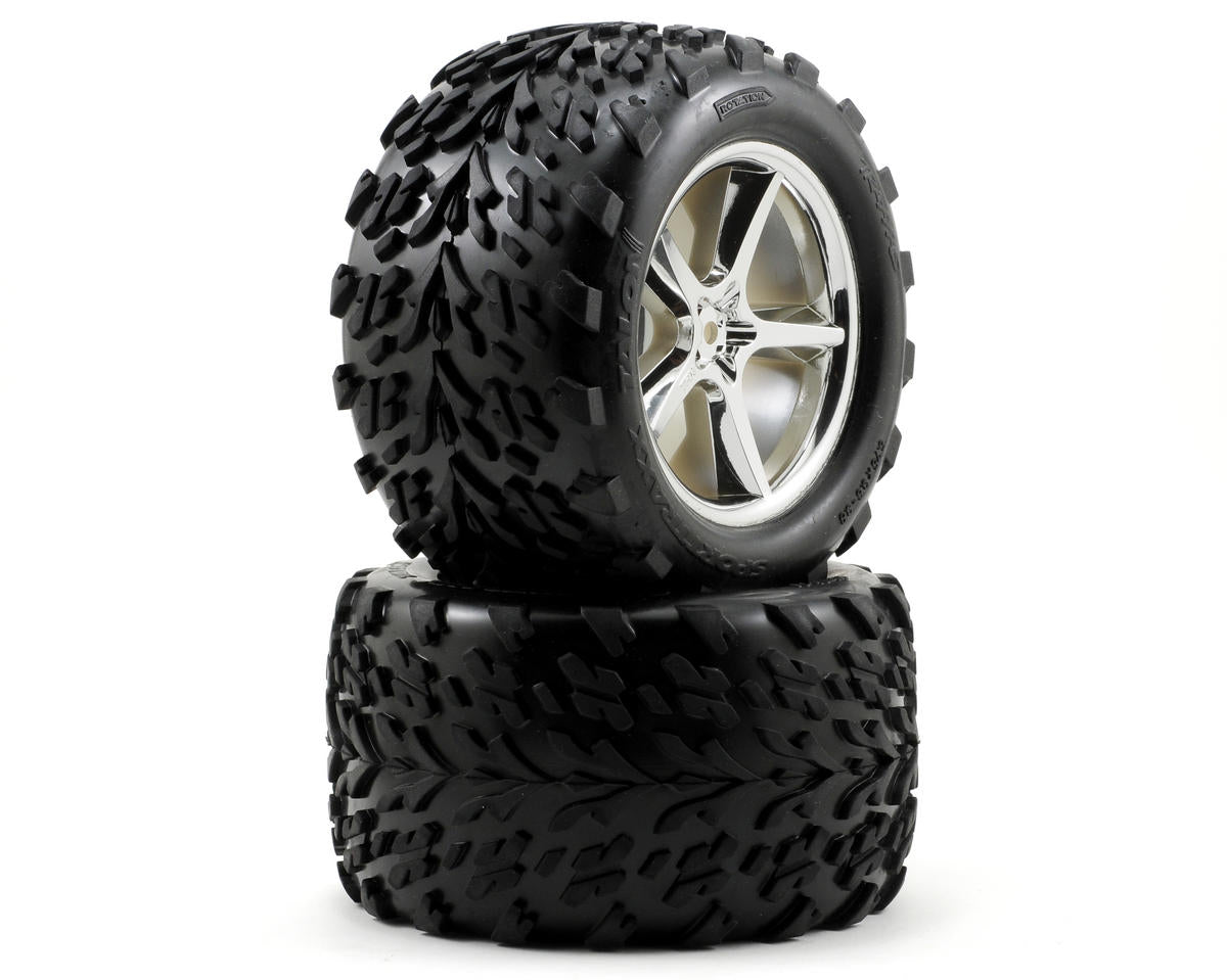 Traxxas Pre-Mounted Talon Tyres