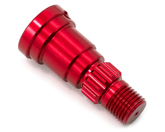 Traxxas X-Maxx Aluminum Stub Axle (Red) (use with TRA7750X)