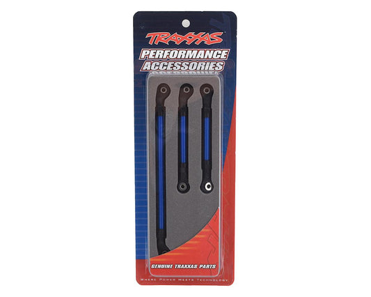 *CLEARANCE SALE*  Traxxas TRX-4 Long Arm Lift Kit Steering Link Set (Blue)