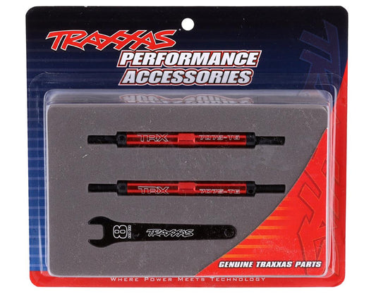*CLEARANCE SALE*  Traxxas E-Revo 2.0 Tubes 5.0mm Toe Link (Red) (2)
