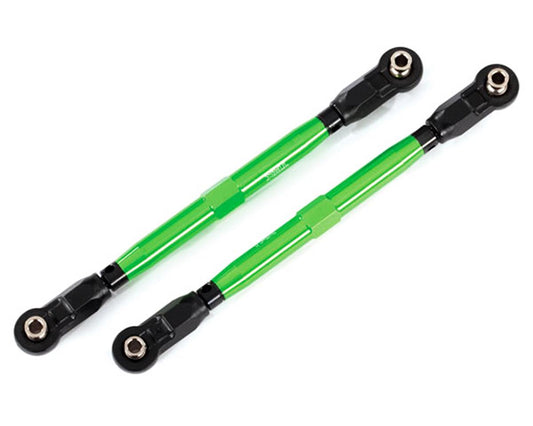*CLEARANCE SALE* Traxxas WideMaxx Aluminum Toe Link Tubes (Green) (2) (Use with TRA8995 WideMaxx Suspension Kit)