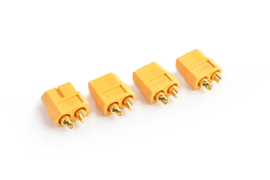 XT-60 Plug Female(Female bullet with male housing)4pcs/bag