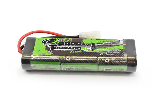 TORNADO 7.2v 5000mah NiMH RC BATTERY TAMIYA PLUG 1/10 CAR TRUCK