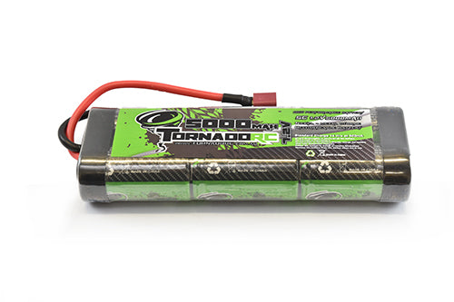 TORNADO 7.2v 5000mah NiMH RC BATTERY DEANS  PLUG 1/10 CAR TRUCK