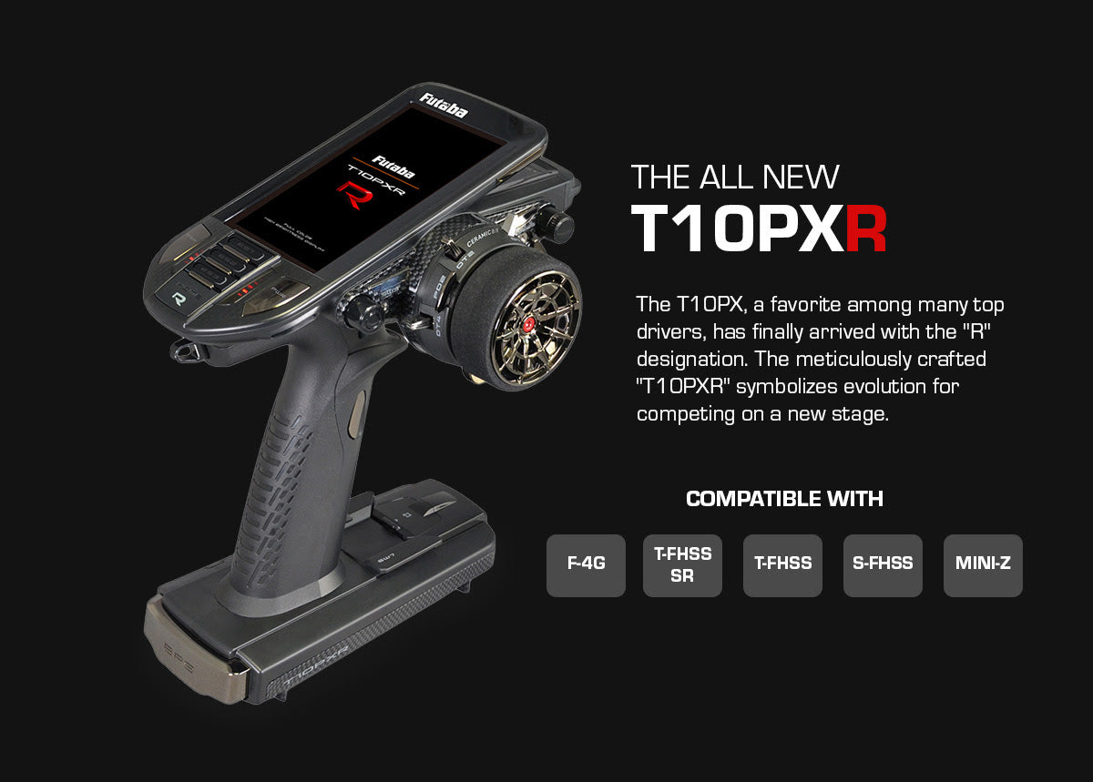 Futaba 10PXR 10-Channel Transmitter w/ R404SBS Receiver *COMING SOON*
