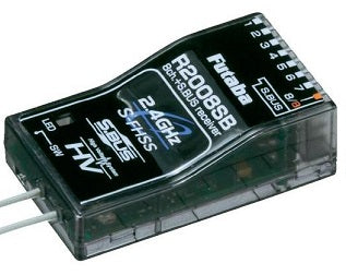 Futaba R2008SB S.Bus 8-Channel 2.4GHz S-FHSS Receiver – Crazy Hobbies
