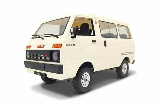 WPL D42 Kei Daihatsu HiJet 80 RC Drift Van Electric RWD RTR - White