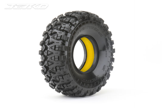 JETKO 1/10 CR1.9 ADVENTURER (SUPER SOFT INSERT/BLACK) (2PCS)