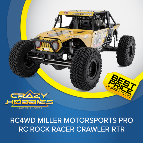 RC4WD Miller Motorsports Pro RC Rock Racer Crawler RTR