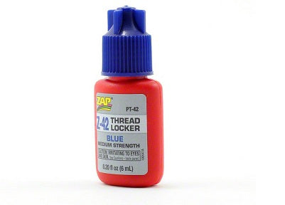Zap Adhesives Thread Locker .20 oz – Crazy Hobbies